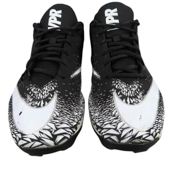 Nike Shoes Mens 13 Football Cleats Vapor Fastflex Athletic Sport Black White Vpr - Picture 4 of 15